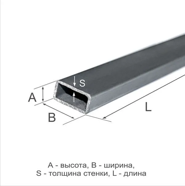 Труба профильная 80х60х4 20 ГОСТ 13663-86 - 5